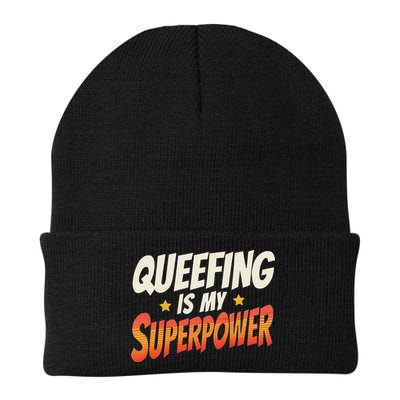 QueefingS My Superpower Queefed Embarrassing Raunchy Humor Beanie