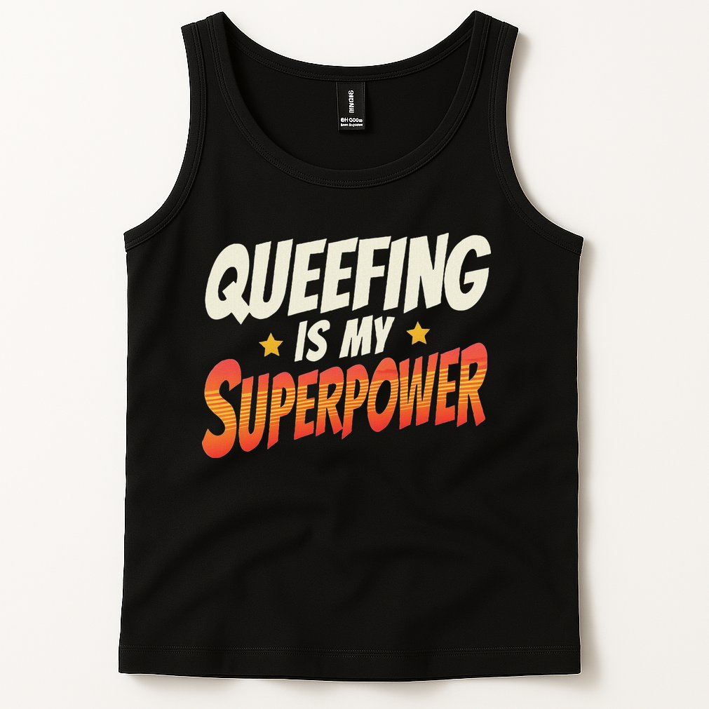 QueefingS My Superpower Queefed Embarrassing Raunchy Humor Tank Top