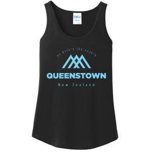 Queenstown Mountain Vacation Skiing New Zealand Ladies Essential Tank