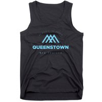 Queenstown Mountain Vacation Skiing New Zealand Tank Top