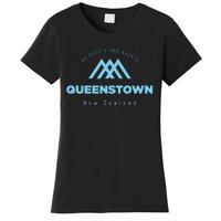 Queenstown Mountain Vacation Skiing New Zealand Women's T-Shirt