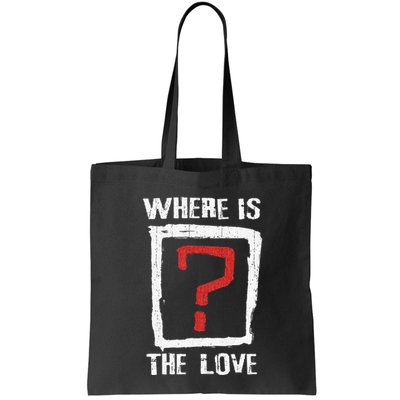 Question Mark Where Is The Love Bag
