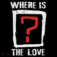Question Mark Where Is The Love Cropped Pullover Crew