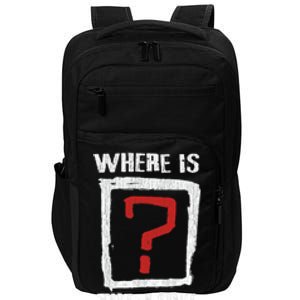 Question Mark Where Is The Love Impact Tech Backpack