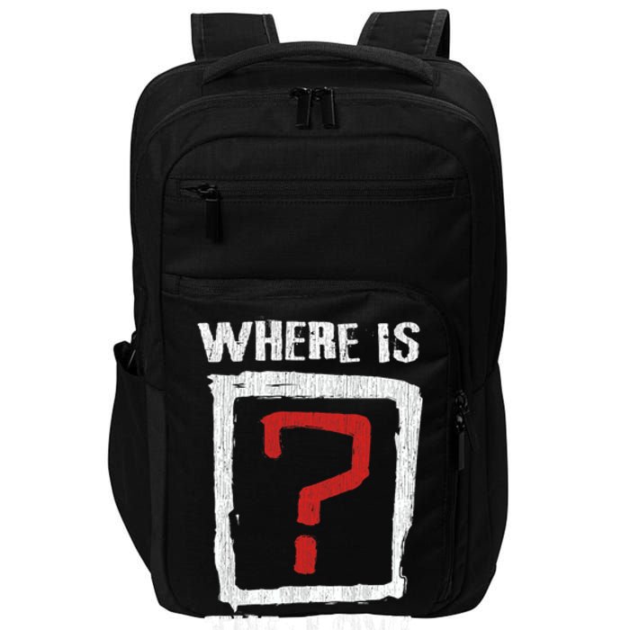 Question Mark Where Is The Love Impact Tech Backpack