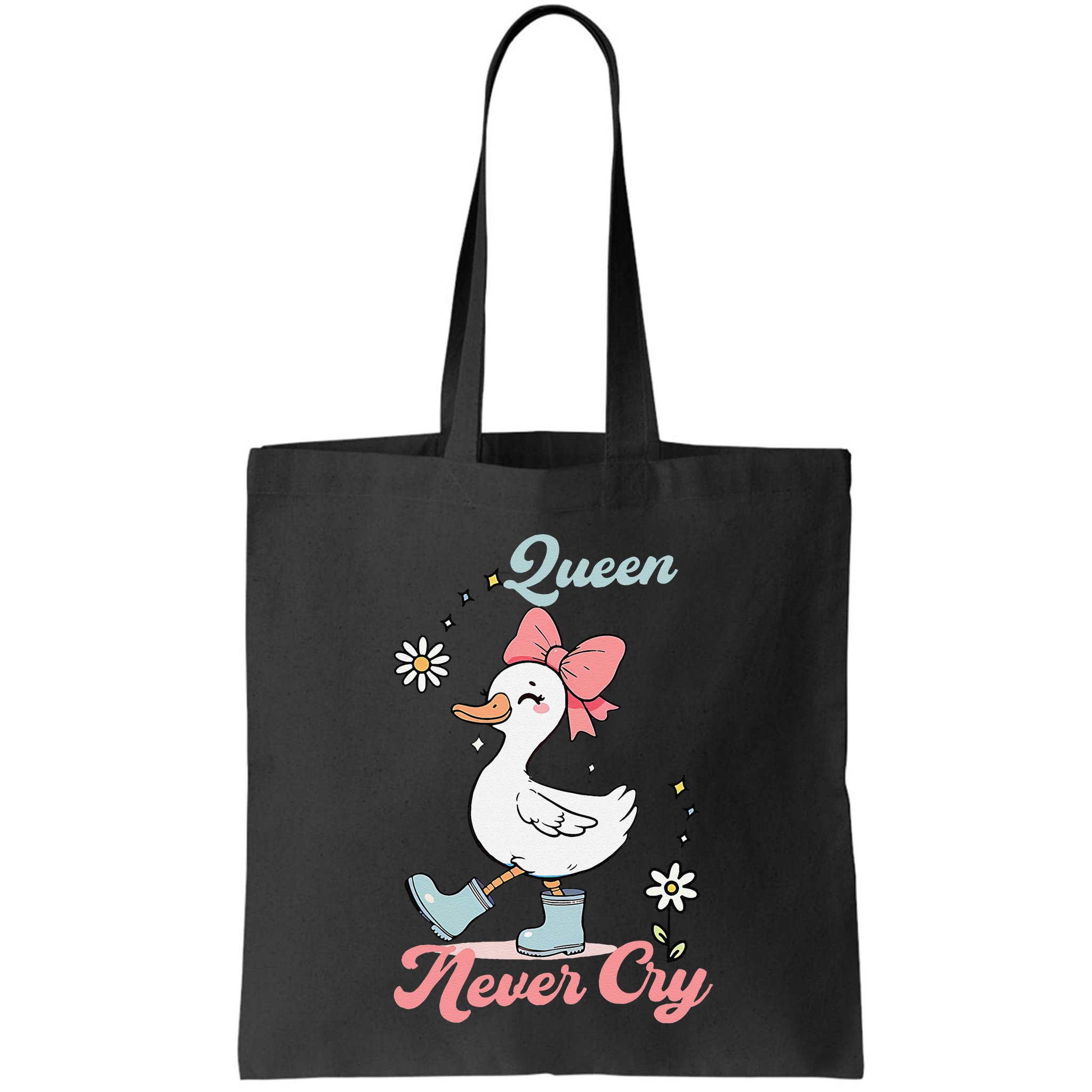 Queen Never Cry Funny Meme Goose Silly Sarcastic Women Bag