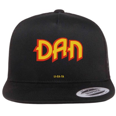 Quiet Neighbor Dan Licata Flat Bill Trucker Hat