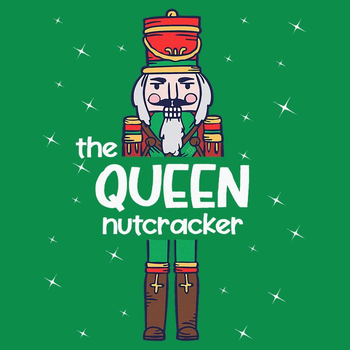 Queen Nutcracker Family Matching Funny Pajama T-Shirt