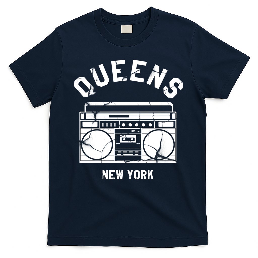 Queens NY Gifts New York NYC Boombox T-Shirt