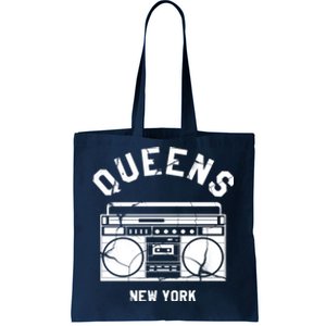 Queens NY Gifts New York NYC Boombox Tote Bag