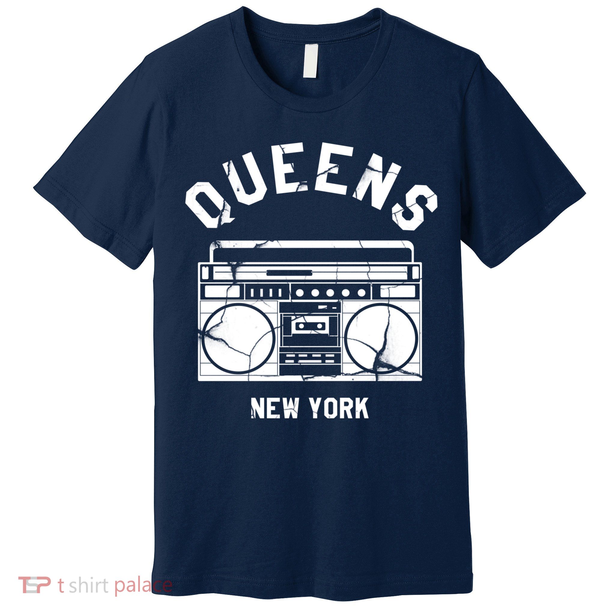 Queens NY Gifts New York NYC Boombox Premium T-Shirt