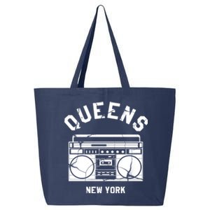 Queens NY Gifts New York NYC Boombox 25L Jumbo Tote