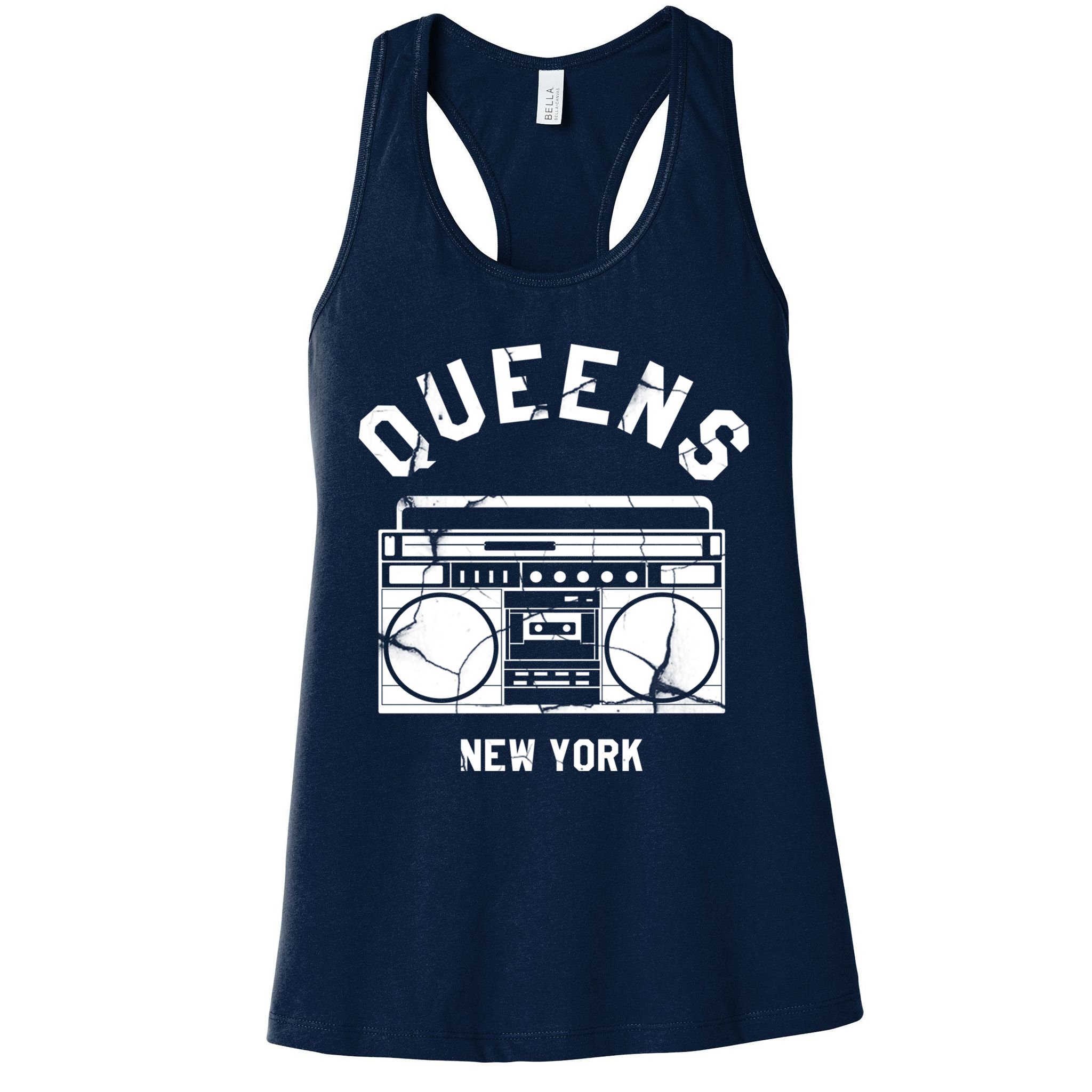Queens NY Gifts New York NYC Boombox Womens Tank Top