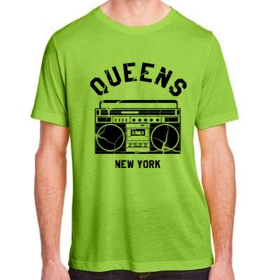 Queens Ny Gifts New York Nyc Boombox Adult ChromaSoft Performance T-Shirt