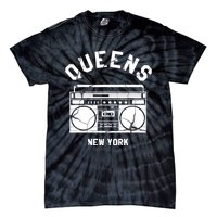 Queens Ny Gifts New York Nyc Boombox Tie-Dye T-Shirt