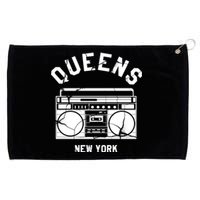 Queens Ny Gifts New York Nyc Boombox Grommeted Golf Towel