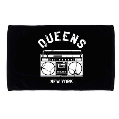 Queens Ny Gifts New York Nyc Boombox Microfiber Hand Towel