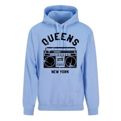 Queens Ny Gifts New York Nyc Boombox Unisex Surf Hoodie