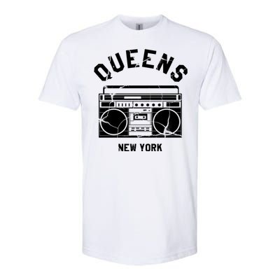 Queens Ny Gifts New York Nyc Boombox Softstyle® CVC T-Shirt