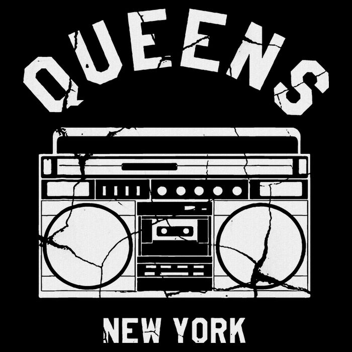 Queens Ny Gifts New York Nyc Boombox Flat Bill Trucker Hat