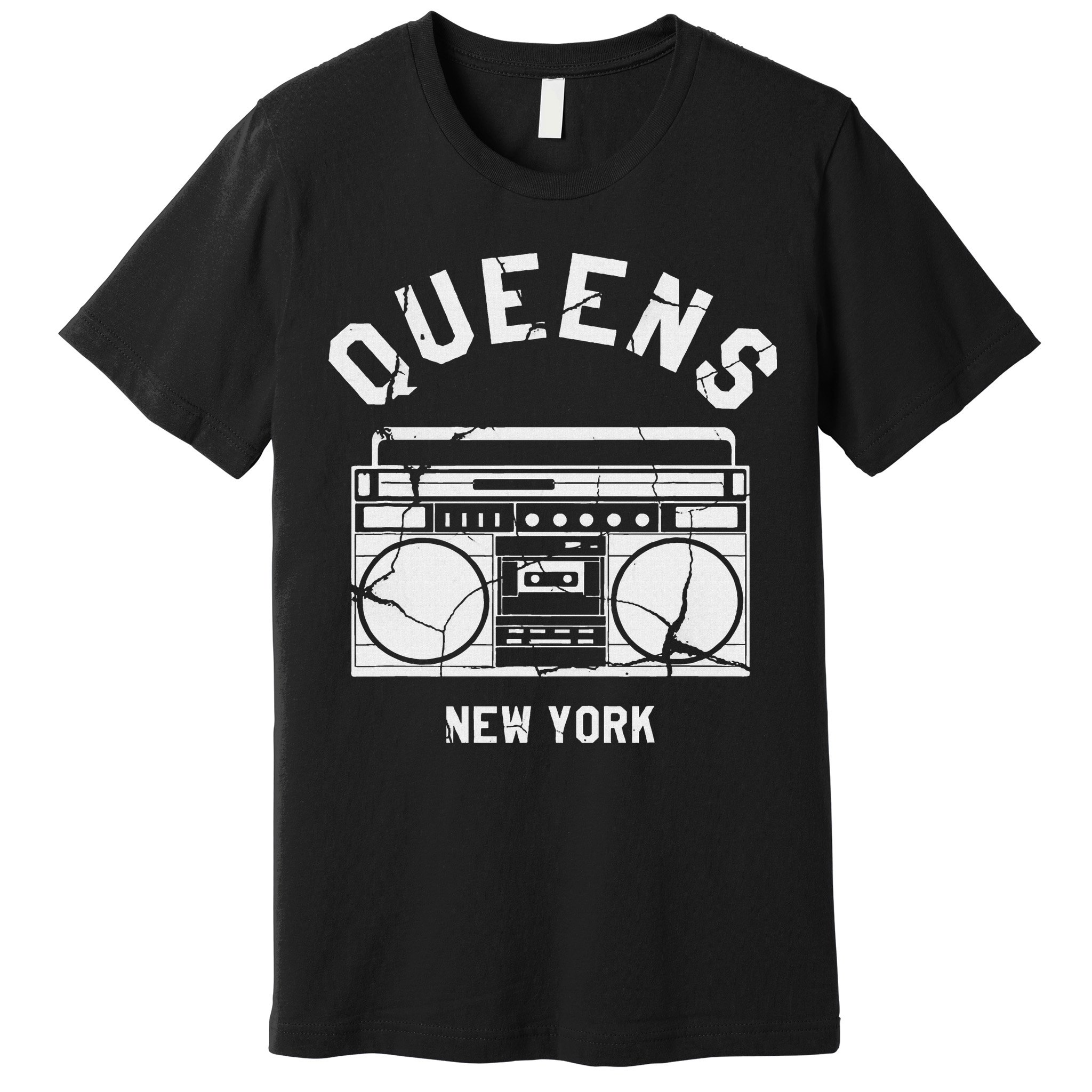Queens Ny Gifts New York Nyc Boombox Premium T-Shirt
