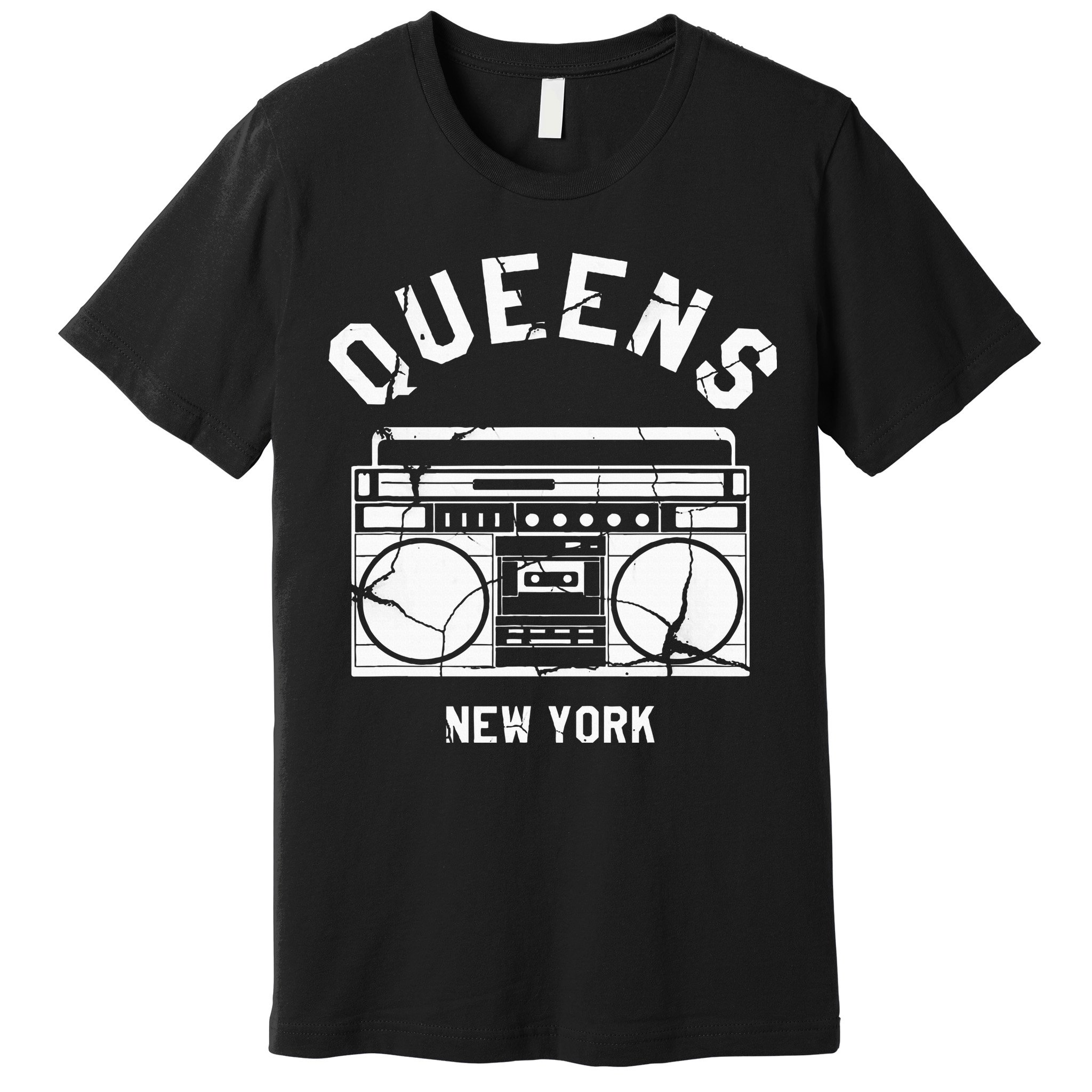 Queens Ny Gifts New York Nyc Boombox Premium T-Shirt