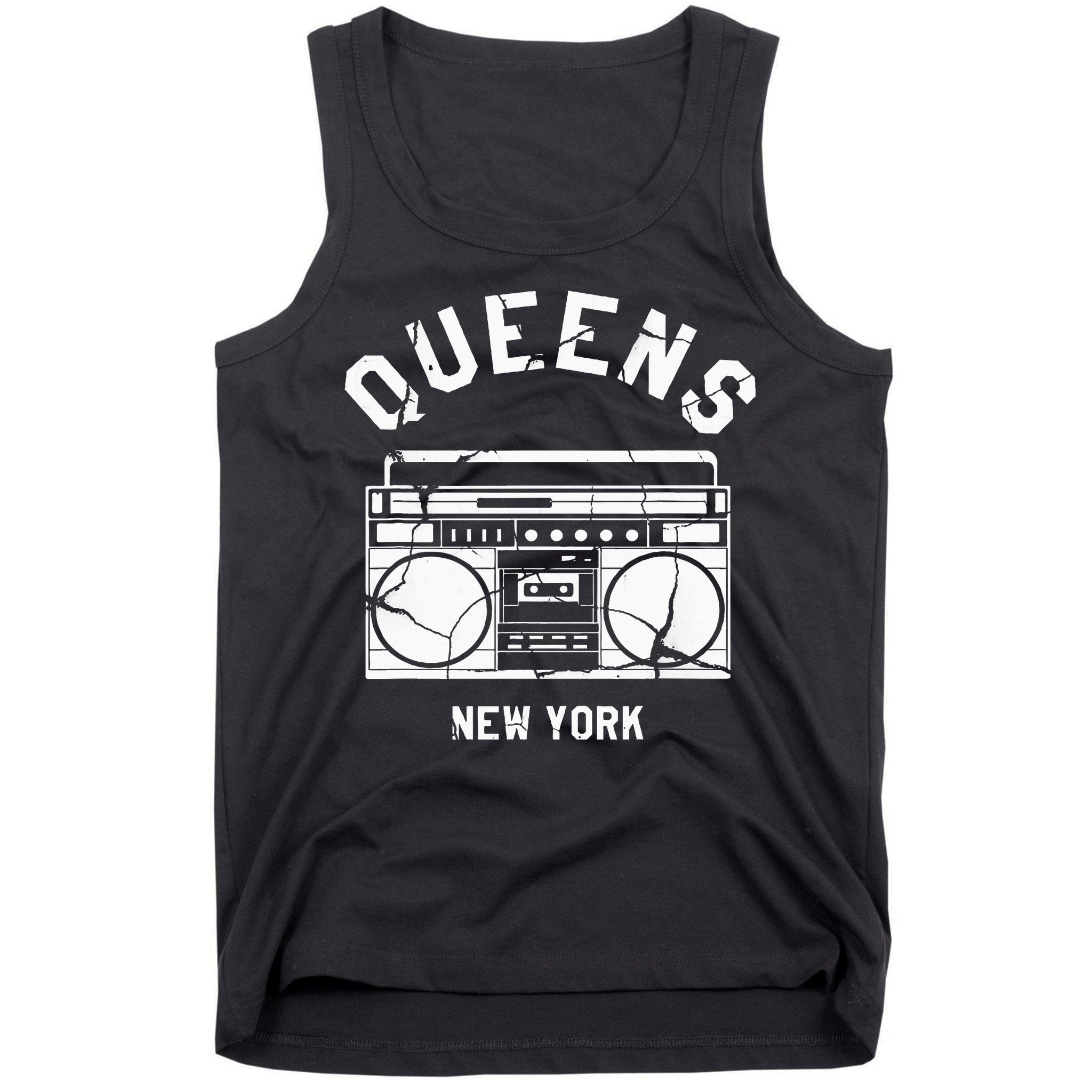 Queens Ny Gifts New York Nyc Boombox Tank Top