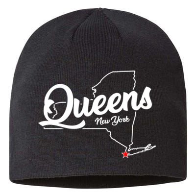 Queens Ny New York Nyc Gifts Souvenirs Sustainable Beanie