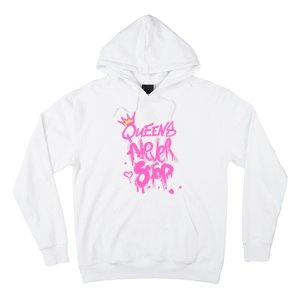 Queens Never Stop W.O.M.E.N.S Powerful G.I.R.L.S Graffiti Graphic Hoodie