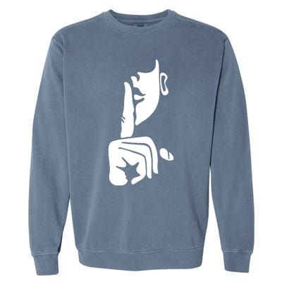 Quiet Nothing Saying Garment-Dyed Sweatshirt