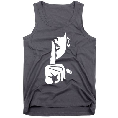 Quiet Nothing Saying Tank Top