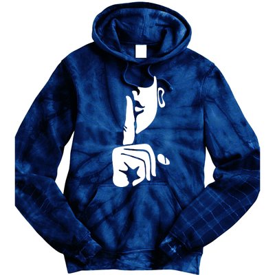 Quiet Nothing Saying Tie Dye Hoodie