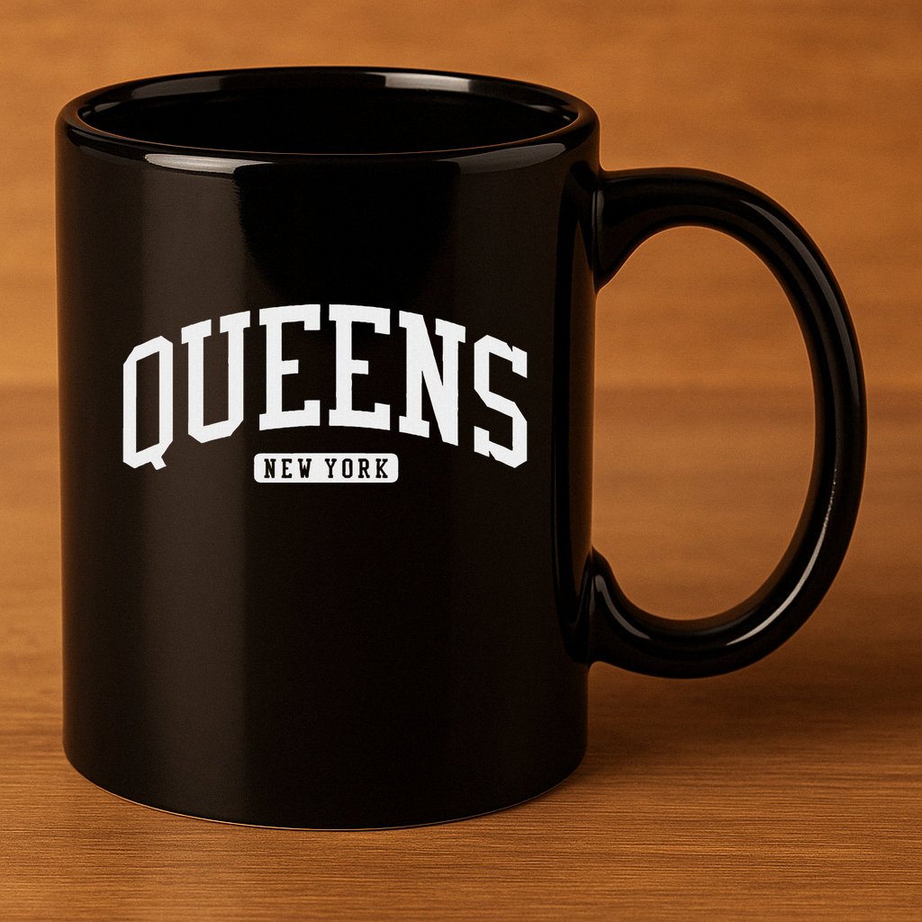 Queens New York Ny 11oz C Handle Ceramic Mug
