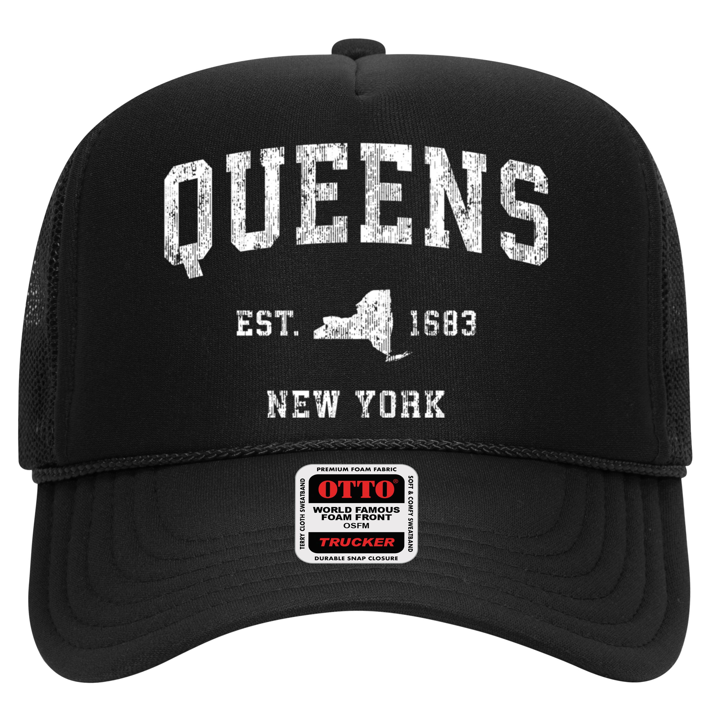 Queens New York Ny Vintage Athletic Sports Hat