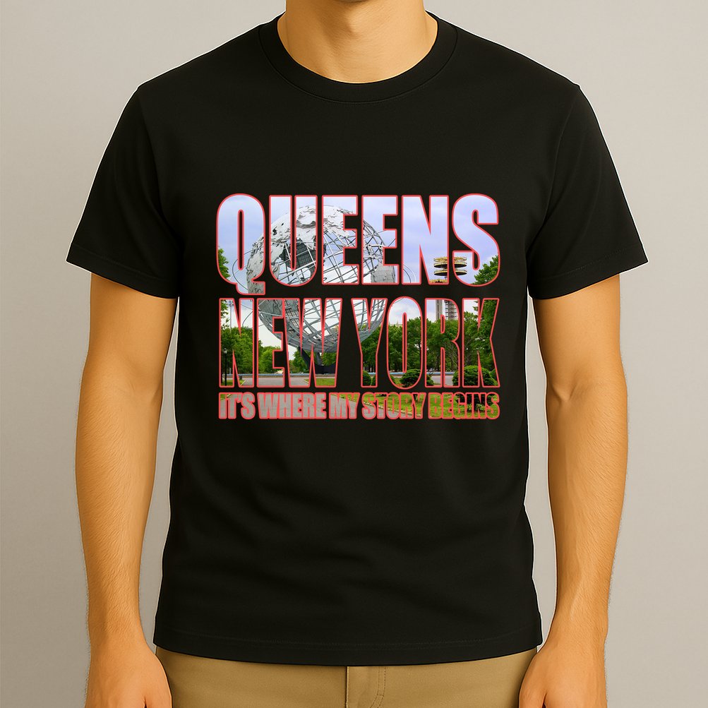 Queen New York It's Where My Story Begins T-Shirt