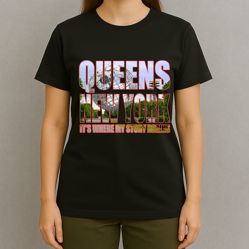 Queen New York It's Where My Story Begins T-Shirt