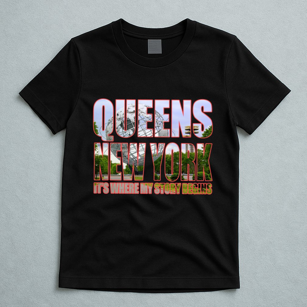 Queen New York It's Where My Story Begins T-Shirt
