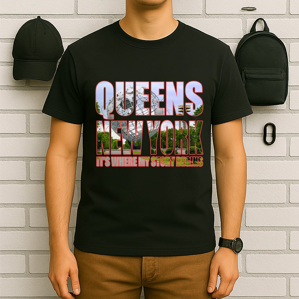 Queen New York It's Where My Story Begins T-Shirt
