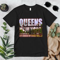 Queen New York It's Where My Story Begins Premium T-Shirt