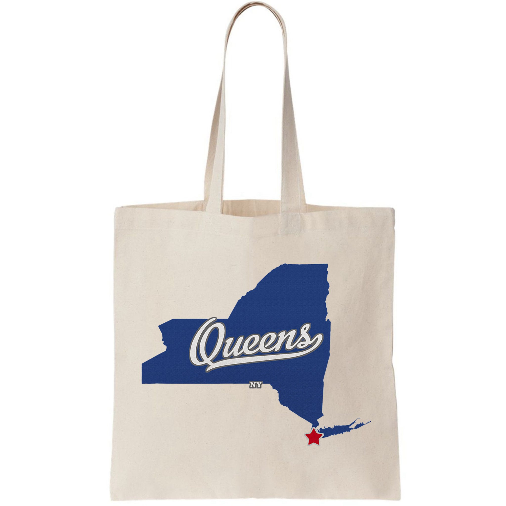 Queens New York Ny Map Bag
