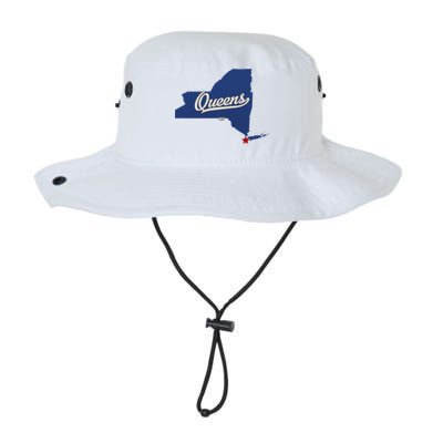 Queens New York Ny Map Bucket Hat