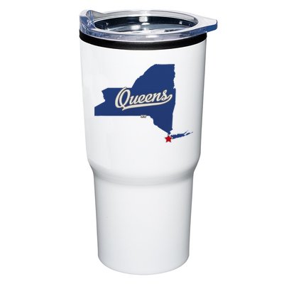 Queens New York Ny Map Tumbler