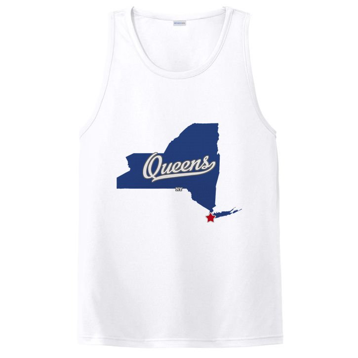 Queens New York Ny Map PosiCharge Competitor Tank