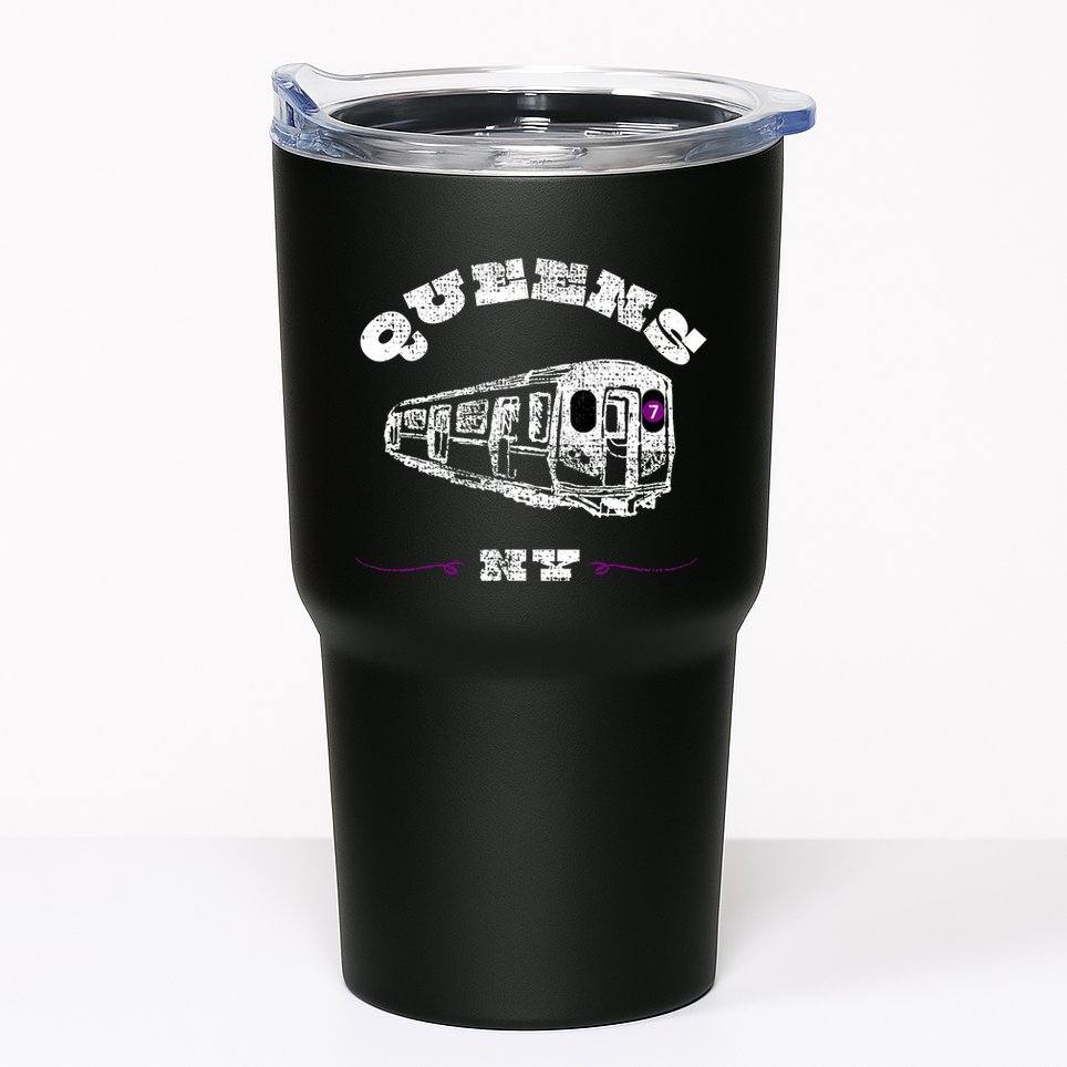 Queens New York 7 Train New York City Borough Nyc Tumbler