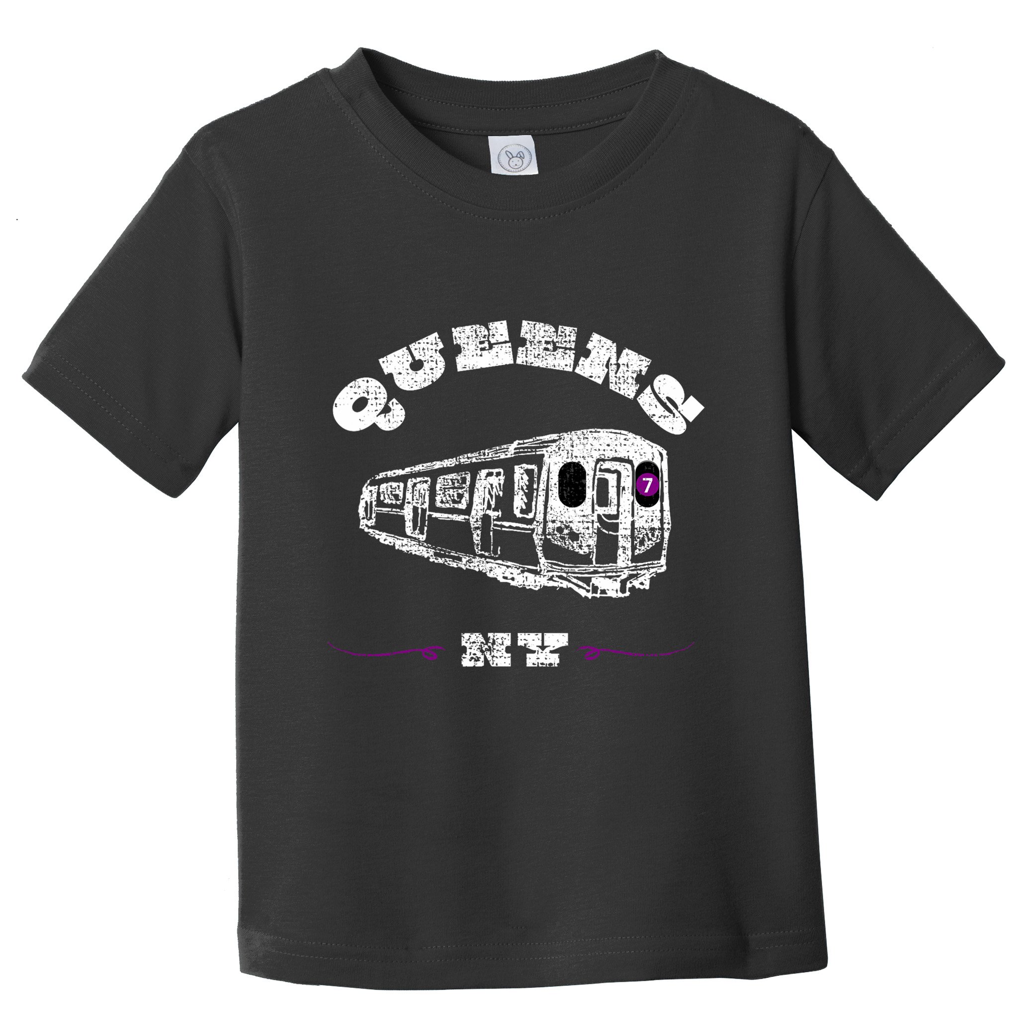 Queens New York 7 Train New York City Borough Nyc Toddler T-Shirt