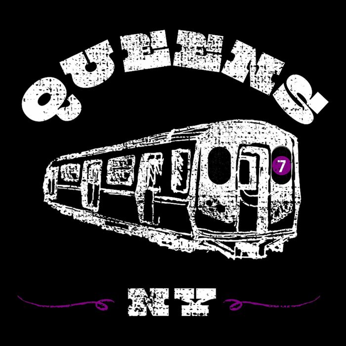 Queens New York 7 Train New York City Borough Nyc Toddler T-Shirt