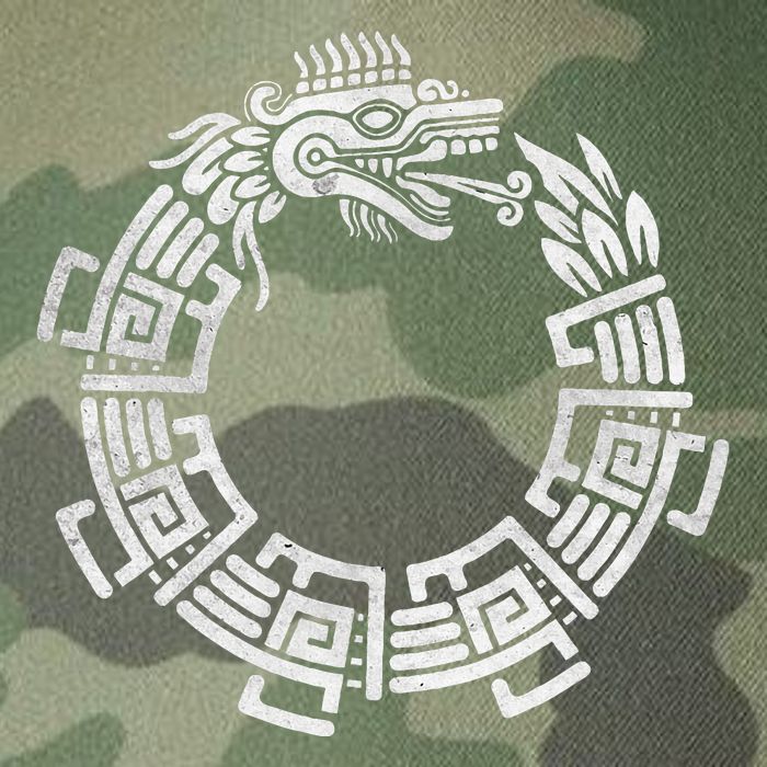 Quetzalcoatl Ouroboros Aztec Serpent Mayan Inca Toltec Legacy Tie Dye Trucker Hat