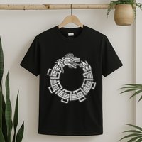 Quetzalcoatl Ouroboros Aztec Serpent Mayan Inca Toltec T-Shirt