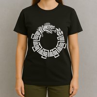 Quetzalcoatl Ouroboros Aztec Serpent Mayan Inca Toltec T-Shirt