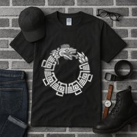 Quetzalcoatl Ouroboros Aztec Serpent Mayan Inca Toltec Tall T-Shirt